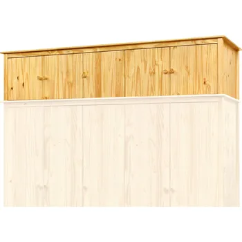 Šatní skříň Idea nábytek Nástavec 5dveřový TORINO lak