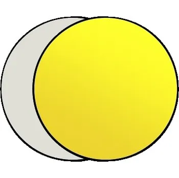 Odrazná deska Linkstar R-110GS odrazná deska 2v1 110cm (zlatá/stříbrná)