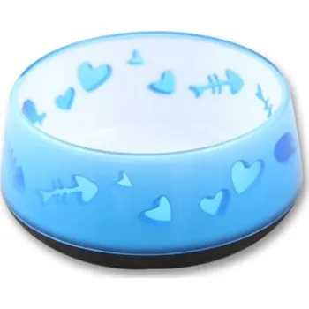 Miska pro psa AFP Kitty Love miska, modrá