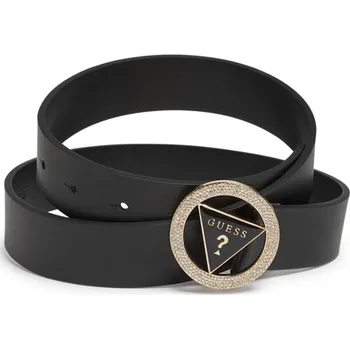 Opasek GUESS dámský pásek Round černý XL
