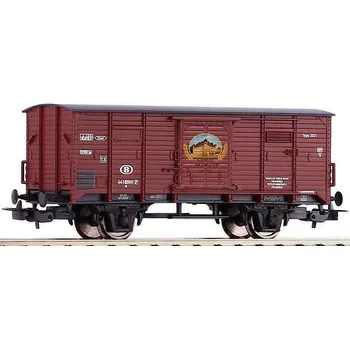 Modelářství PIKO 27716 H0 Krytý vůz "Malterie du Chateau" , SNCB, Ep.III PI27716