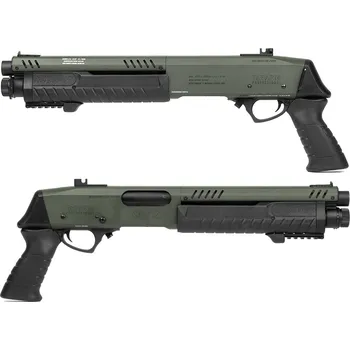 Airsoftová zbraň BO Manufacture Airsoft plynová brokovnice FABARM STF12 11" Short Initial - Olive Drab