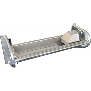 Napájecí výklopný nerezový žlab na zeď Suevia - Model 8522, 1,5 m Druh: model 8521, 1 m