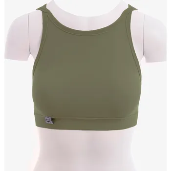 BHiStyle Sportovní podprsenka PAULINE army green VELIKOST: S