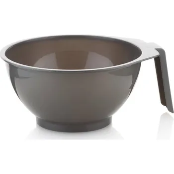 Kosmetický štětec Xanitalia Miska plastová na míchání barev kulatá s ručkou Barva: Stříbrná