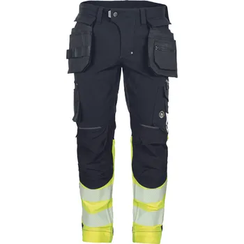 montérky NEURUM NORDICS HV DW kalhoty černá/žlutá - v.46