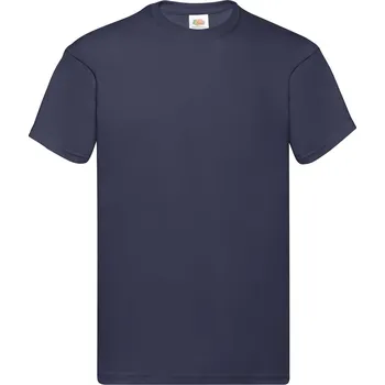 Pánská móda Navy blue men's t-shirt Original Fruit of the Loom Fruit of the Loom modrá 2463291