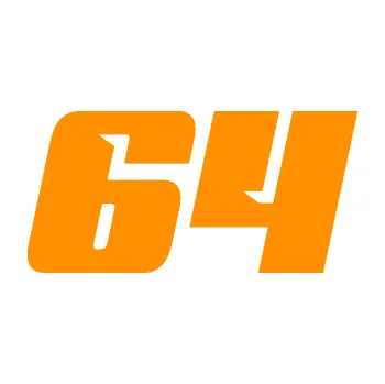 Polep vozidla Startovní číslo 64 typ 6 (06 - oranžová) SAMOLEPKA NA AUTO, NÁLEPKA, FÓLIE, POLEP, TUNING, VLASTNÍ TEXT, TISK, AUTOSAMOLEPKY.cz, POLEPY, OBRÁZEK, LOGO, 3D STICKERS