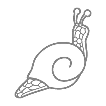 Samolepící dekorace SAMOLEPKA Šnek 003 pravá (17 - šedá) NA AUTO, NÁLEPKA, FÓLIE, POLEP, TUNING, VLASTNÍ TEXT, TISK, AUTOSAMOLEPKY.cz, POLEPY, OBRÁZEK, LOGO, SAMOLEPKY