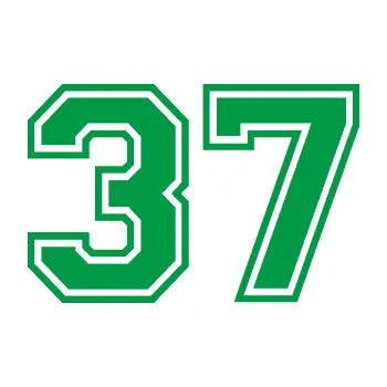 Polep vozidla Startovní číslo 37 typ 4 (12 - zelená) SAMOLEPKA NA AUTO, NÁLEPKA, FÓLIE, POLEP, TUNING, VLASTNÍ TEXT, TISK, AUTOSAMOLEPKY.cz, POLEPY, OBRÁZEK, LOGO, 3D STICKERS