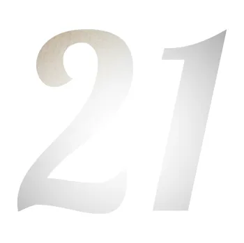 Polep vozidla SAMOLEPKA Startovní číslo 21 typ 3 (82 - odrazková reflexní bílá) NA AUTO, NÁLEPKA, FÓLIE, POLEP, TUNING, VLASTNÍ TEXT, TISK, AUTOSAMOLEPKY.cz, POLEPY, OBRÁZEK, LOGO, SAMOLEPKY