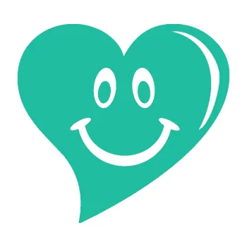 Samolepící dekorace SAMOLEPKA Srdíčko 014 pravá s úsměvem (25 - tyrkysová) NA AUTO, NÁLEPKA, FÓLIE, POLEP, TUNING, VLASTNÍ TEXT, TISK, AUTOSAMOLEPKY.cz, POLEPY, OBRÁZEK, LOGO, SAMOLEPKY