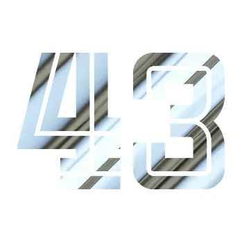 Polep vozidla Startovní číslo 43 typ 7 (80 - chrom fólie stříbrná zrcadlová) SAMOLEPKA NA AUTO, NÁLEPKA, FÓLIE, POLEP, TUNING, VLASTNÍ TEXT, TISK, AUTOSAMOLEPKY.cz, POLEPY, OBRÁZEK, LOGO, 3D STICKERS