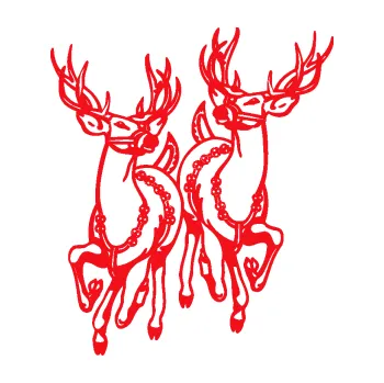 Samolepící dekorace SAMOLEPKA Vánoční sobi (10 - červená) NA AUTO, NÁLEPKA, FÓLIE, POLEP, TUNING, VLASTNÍ TEXT, TISK, AUTOSAMOLEPKY.cz, POLEPY, OBRÁZEK, LOGO, SAMOLEPKY