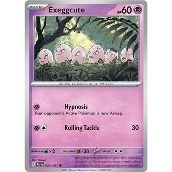 Karetní hra Exeggcute 023/091- Paldean Fates Typ karty: Non-Holo
