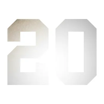 Polep vozidla Startovní číslo 20 (82 - odrazková reflexní bílá) SAMOLEPKA NA AUTO, NÁLEPKA, FÓLIE, POLEP, TUNING, VLASTNÍ TEXT, TISK, AUTOSAMOLEPKY.cz, POLEPY, OBRÁZEK, LOGO, 3D STICKERS