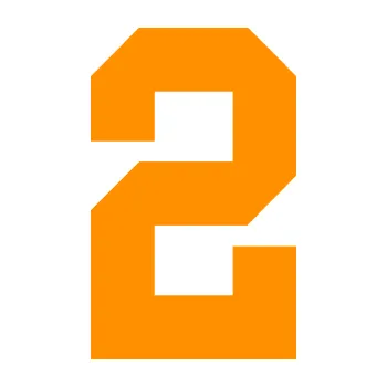 Polep vozidla Startovní číslo 2 (06 - oranžová) SAMOLEPKA NA AUTO, NÁLEPKA, FÓLIE, POLEP, TUNING, VLASTNÍ TEXT, TISK, AUTOSAMOLEPKY.cz, POLEPY, OBRÁZEK, LOGO, 3D STICKERS