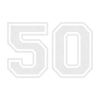 Polep vozidla Startovní číslo 50 typ 4 (84 - Ultra Metalic bílá) SAMOLEPKA NA AUTO, NÁLEPKA, FÓLIE, POLEP, TUNING, VLASTNÍ TEXT, TISK, AUTOSAMOLEPKY.cz, POLEPY, OBRÁZEK, LOGO, 3D STICKERS