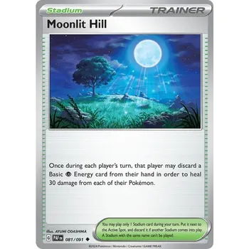 Sběratelská karetní hra Moonlit Hill 081/091- Paldean Fates Typ karty: Non-Holo
