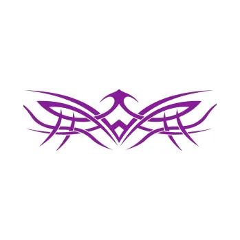 Polep vozidla Tetování 033 (14 - fialová) SAMOLEPKA NA AUTO, NÁLEPKA, FÓLIE, POLEP, TUNING, VLASTNÍ TEXT, TISK, AUTOSAMOLEPKY.cz, POLEPY, OBRÁZEK, LOGO, 3D STICKERS