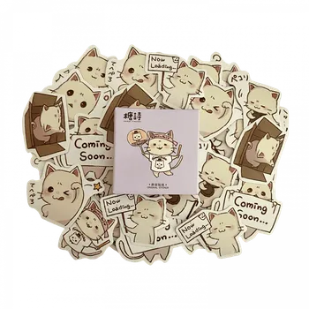 samolepka Sada samolepek - Bláznivé kočky (45ks)