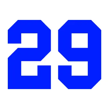 Polep vozidla Startovní číslo 29 (19 - modrá dynamic) SAMOLEPKA NA AUTO, NÁLEPKA, FÓLIE, POLEP, TUNING, VLASTNÍ TEXT, TISK, AUTOSAMOLEPKY.cz, POLEPY, OBRÁZEK, LOGO, 3D STICKERS