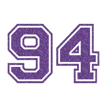 Polep vozidla SAMOLEPKA Startovní číslo 94 typ 4 (87 - Ultra Metalic fialová) NA AUTO, NÁLEPKA, FÓLIE, POLEP, TUNING, VLASTNÍ TEXT, TISK, AUTOSAMOLEPKY.cz, POLEPY, OBRÁZEK, LOGO, SAMOLEPKY