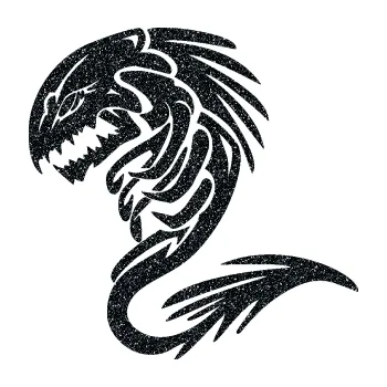 Samolepicí dekorace na vozidlo Vetřelec kostra levá (85 - Ultra Metalic černá) SAMOLEPKA NA AUTO, NÁLEPKA, FÓLIE, POLEP, TUNING, VLASTNÍ TEXT, TISK, AUTOSAMOLEPKY.cz, POLEPY, OBRÁZEK, LOGO, 3D STICKERS