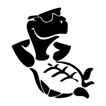 Samolepící dekorace SAMOLEPKA Želva 006 pravá pohoda (01 - černá) NA AUTO, NÁLEPKA, FÓLIE, POLEP, TUNING, VLASTNÍ TEXT, TISK, AUTOSAMOLEPKY.cz, POLEPY, OBRÁZEK, LOGO, SAMOLEPKY