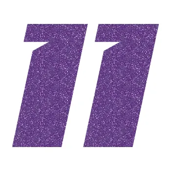 Polep vozidla SAMOLEPKA Startovní číslo 11 typ 6 (87 - Ultra Metalic fialová) NA AUTO, NÁLEPKA, FÓLIE, POLEP, TUNING, VLASTNÍ TEXT, TISK, AUTOSAMOLEPKY.cz, POLEPY, OBRÁZEK, LOGO, SAMOLEPKY