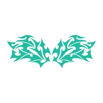 Polep vozidla Tetování 196 (25 - tyrkysová) SAMOLEPKA NA AUTO, NÁLEPKA, FÓLIE, POLEP, TUNING, VLASTNÍ TEXT, TISK, AUTOSAMOLEPKY.cz, POLEPY, OBRÁZEK, LOGO, 3D STICKERS