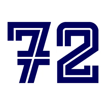 Polep vozidla Startovní číslo 72 typ 7 (23 - tmavě modrá) SAMOLEPKA NA AUTO, NÁLEPKA, FÓLIE, POLEP, TUNING, VLASTNÍ TEXT, TISK, AUTOSAMOLEPKY.cz, POLEPY, OBRÁZEK, LOGO, 3D STICKERS