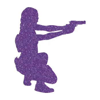 Samolepící dekorace Vojačka 001 pravá (87 - Ultra Metalic fialová) SAMOLEPKA NA AUTO, NÁLEPKA, FÓLIE, POLEP, TUNING, VLASTNÍ TEXT, TISK, AUTOSAMOLEPKY.cz, POLEPY, OBRÁZEK, LOGO, 3D STICKERS