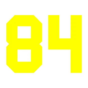 Polep vozidla Startovní číslo 84 (05 - žlutá citron) SAMOLEPKA NA AUTO, NÁLEPKA, FÓLIE, POLEP, TUNING, VLASTNÍ TEXT, TISK, AUTOSAMOLEPKY.cz, POLEPY, OBRÁZEK, LOGO, 3D STICKERS