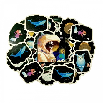 samolepka Sada samolepek - Dobrou noc (45ks)