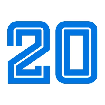 Polep vozidla Startovní číslo 20 typ 7 (11 - modrá oceán) SAMOLEPKA NA AUTO, NÁLEPKA, FÓLIE, POLEP, TUNING, VLASTNÍ TEXT, TISK, AUTOSAMOLEPKY.cz, POLEPY, OBRÁZEK, LOGO, 3D STICKERS