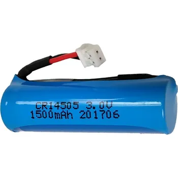 Článková baterie Baterie CR14505 3,0V - 1500mAh, Baterie lithiová, průmyslová AA s konektorem