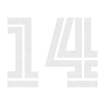 Polep vozidla Startovní číslo 14 typ 7 (84 - Ultra Metalic bílá) SAMOLEPKA NA AUTO, NÁLEPKA, FÓLIE, POLEP, TUNING, VLASTNÍ TEXT, TISK, AUTOSAMOLEPKY.cz, POLEPY, OBRÁZEK, LOGO, 3D STICKERS