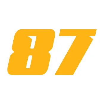 Polep vozidla Startovní číslo 87 typ 6 (21 - světle oranžová) SAMOLEPKA NA AUTO, NÁLEPKA, FÓLIE, POLEP, TUNING, VLASTNÍ TEXT, TISK, AUTOSAMOLEPKY.cz, POLEPY, OBRÁZEK, LOGO, 3D STICKERS