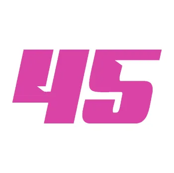 Polep vozidla SAMOLEPKA Startovní číslo 45 typ 6 (16 - růžová) NA AUTO, NÁLEPKA, FÓLIE, POLEP, TUNING, VLASTNÍ TEXT, TISK, AUTOSAMOLEPKY.cz, POLEPY, OBRÁZEK, LOGO, SAMOLEPKY