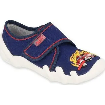Chlapecká obuv Dětské textilní bačkůrky Befado 273x333 modré Velikost: 25 (EU)