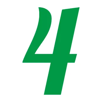 Polep vozidla Startovní číslo 4 typ 3 (12 - zelená) SAMOLEPKA NA AUTO, NÁLEPKA, FÓLIE, POLEP, TUNING, VLASTNÍ TEXT, TISK, AUTOSAMOLEPKY.cz, POLEPY, OBRÁZEK, LOGO, 3D STICKERS