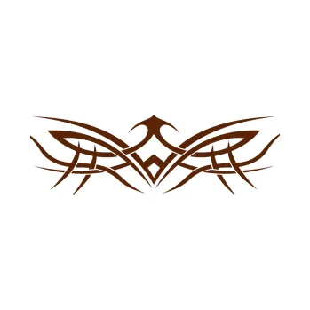 Polep vozidla Tetování 033 (15 - hnědá) SAMOLEPKA NA AUTO, NÁLEPKA, FÓLIE, POLEP, TUNING, VLASTNÍ TEXT, TISK, AUTOSAMOLEPKY.cz, POLEPY, OBRÁZEK, LOGO, 3D STICKERS