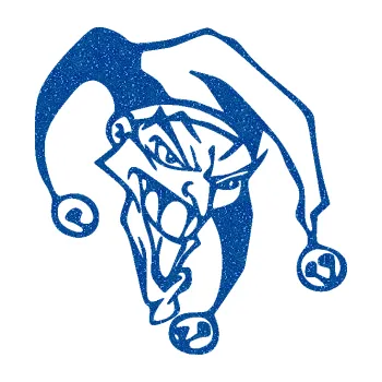 Samolepicí dekorace na vozidlo Šašek 001 pravá (88 - Ultra Metalic modrá) SAMOLEPKA NA AUTO, NÁLEPKA, FÓLIE, POLEP, TUNING, VLASTNÍ TEXT, TISK, AUTOSAMOLEPKY.cz, POLEPY, OBRÁZEK, LOGO, 3D STICKERS