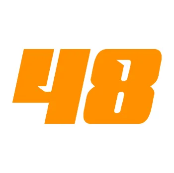 Polep vozidla Startovní číslo 48 typ 6 (06 - oranžová) SAMOLEPKA NA AUTO, NÁLEPKA, FÓLIE, POLEP, TUNING, VLASTNÍ TEXT, TISK, AUTOSAMOLEPKY.cz, POLEPY, OBRÁZEK, LOGO, 3D STICKERS