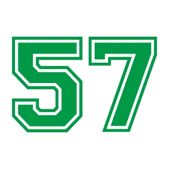 Polep vozidla Startovní číslo 57 typ 4 (12 - zelená) SAMOLEPKA NA AUTO, NÁLEPKA, FÓLIE, POLEP, TUNING, VLASTNÍ TEXT, TISK, AUTOSAMOLEPKY.cz, POLEPY, OBRÁZEK, LOGO, 3D STICKERS