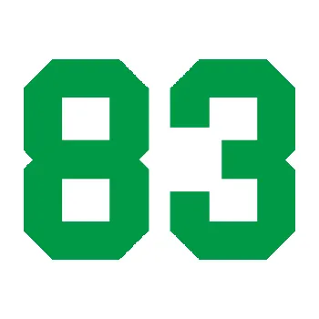 Polep vozidla Startovní číslo 83 (12 - zelená) SAMOLEPKA NA AUTO, NÁLEPKA, FÓLIE, POLEP, TUNING, VLASTNÍ TEXT, TISK, AUTOSAMOLEPKY.cz, POLEPY, OBRÁZEK, LOGO, 3D STICKERS