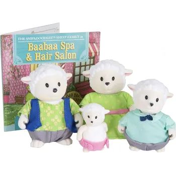 Figurka Li'l Woodzeez figurky rodina oveček Snipadoodles