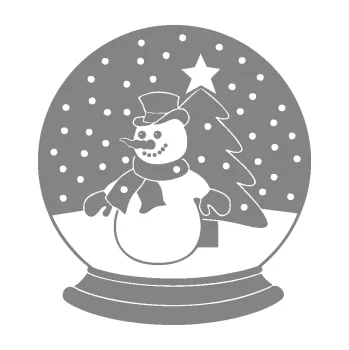 Samolepící dekorace SAMOLEPKA Vánoční dekorace 001 levá sněžítko (17 - šedá) NA AUTO, NÁLEPKA, FÓLIE, POLEP, TUNING, VLASTNÍ TEXT, TISK, AUTOSAMOLEPKY.cz, POLEPY, OBRÁZEK, LOGO, SAMOLEPKY