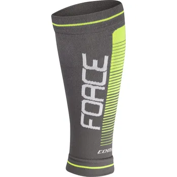 Pánské ponožky návleky na nohy FORCE COMPRESS, šedo-fluo Velikost: na nohy FORCE COMPRESS šedo-fluo S-M + Výměna dárku do konce ledna 2026